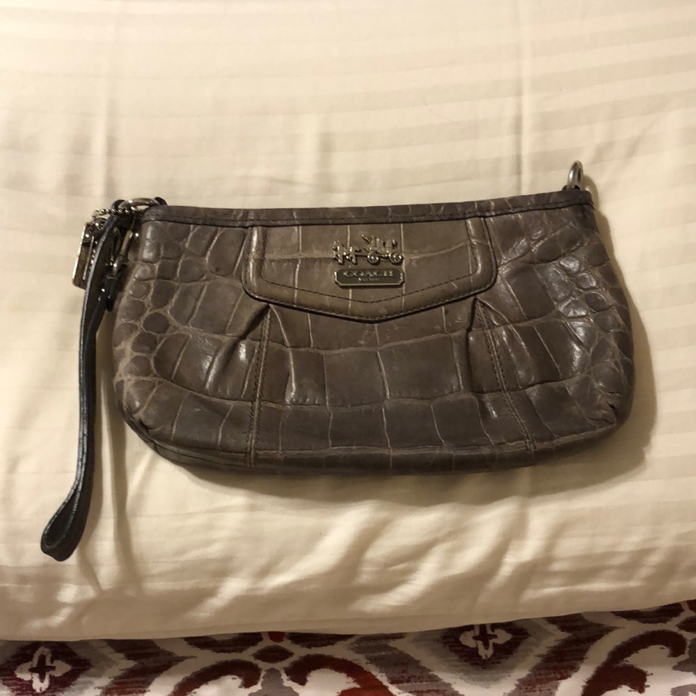 Coach wristlet purse